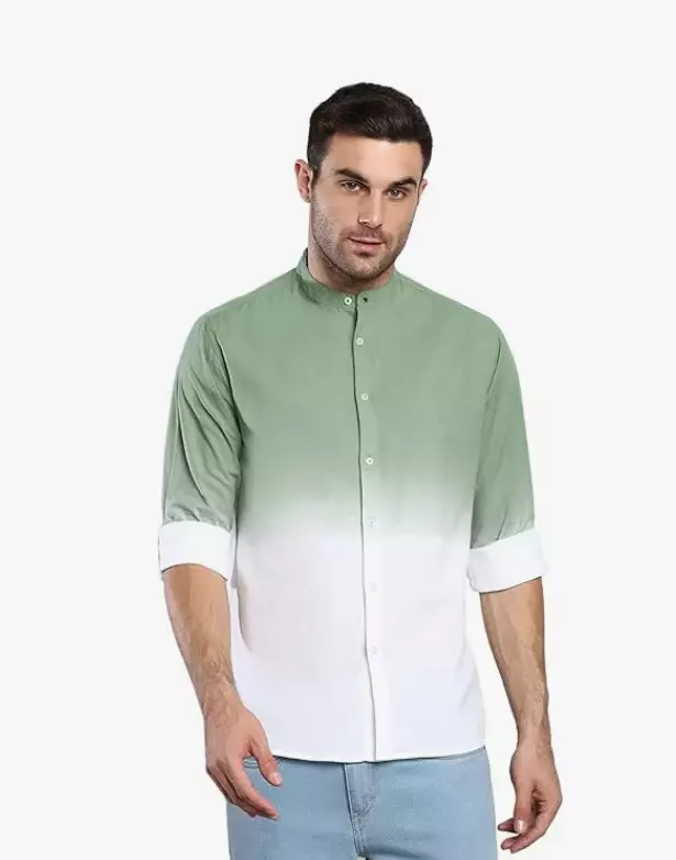 Green & White Shirt - Test Product

