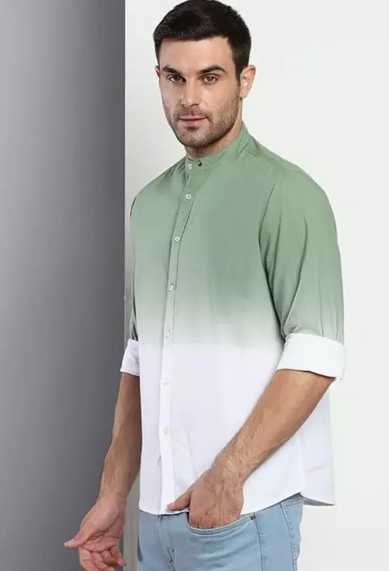 Green & White Shirt - Test Product
