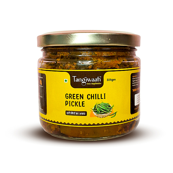 Tangiwaah Homemade Green Chilli Pickle – Spicy Hari Mirch Ka Achar