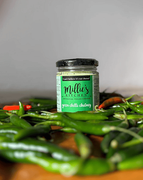 Green Chilli Chutney Cheese Spread