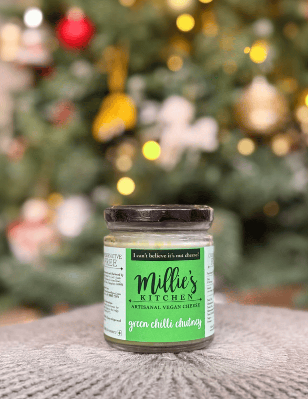 Green Chilli Chutney Cheese Spread