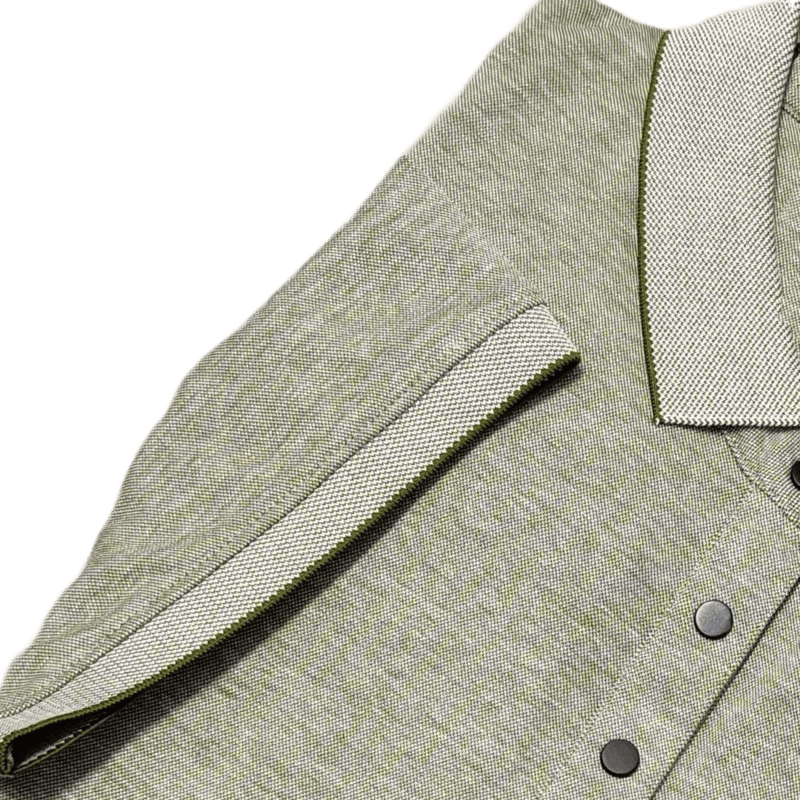 Green Self Design Tshirt