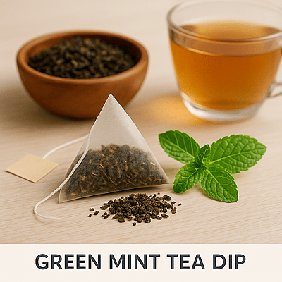 Green Mint Tea Dip