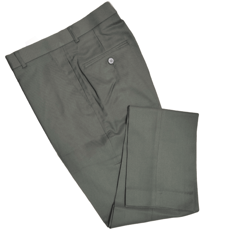 GREEN PLAIN PANT