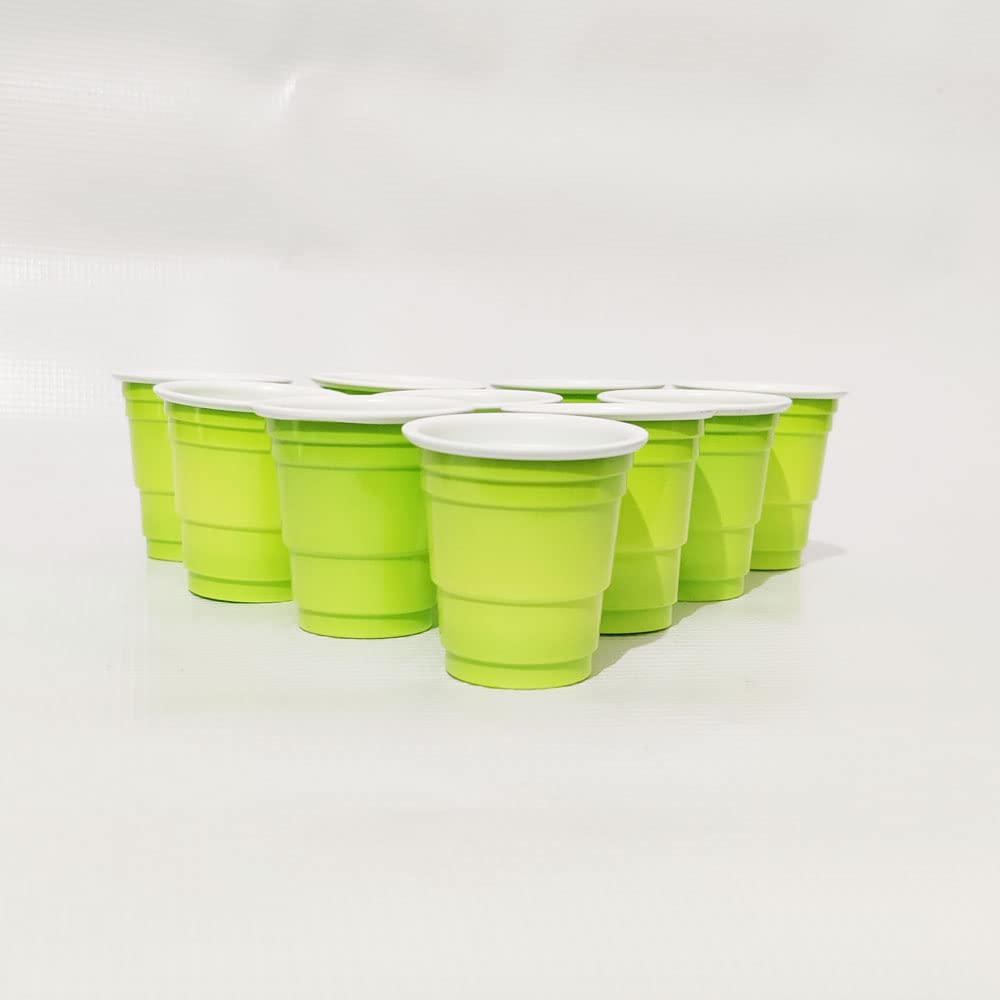 The Magic Balloon Store - Beer Pong Shot Glasses For Holi, Bachelor Cocktail New Year and Wedding Party Supplier - Liquid Capacity 60ml Pack of 30pcs