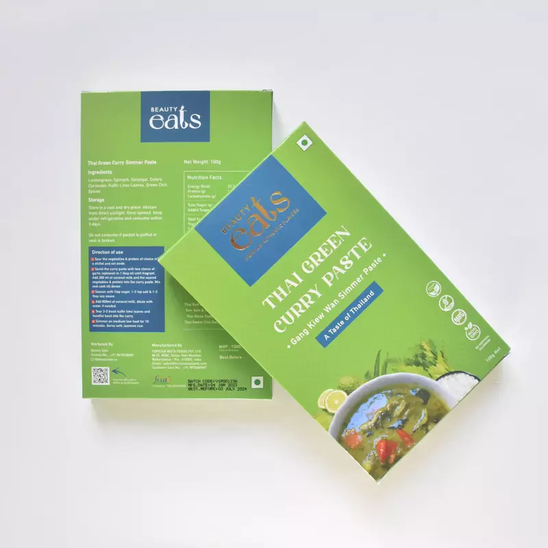 Green Thai Curry Paste - Beauty Eats