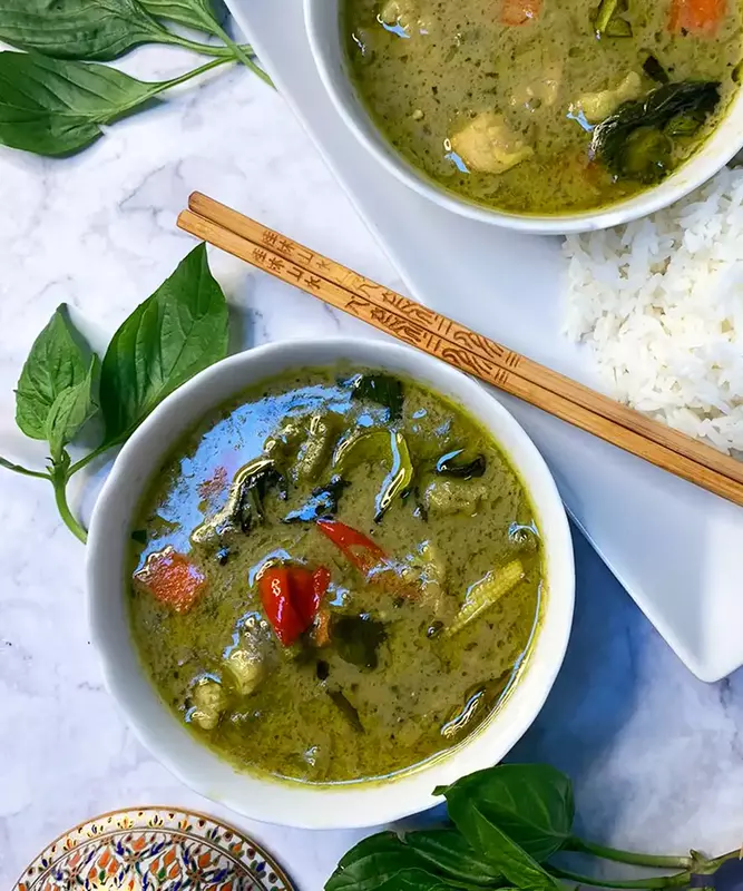 Green Thai Curry Paste - Beauty Eats