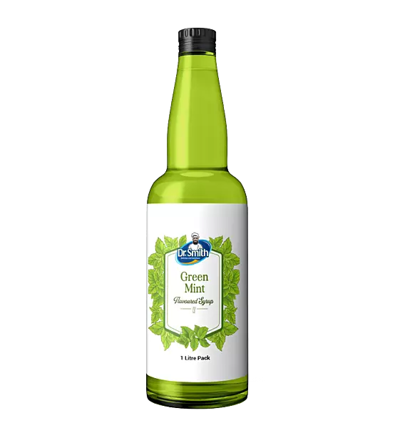 Dr Smith - Green Mint Syrup 1 Ltr
