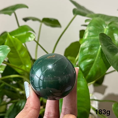 Green Jade Sphere Green Jade Sphere
