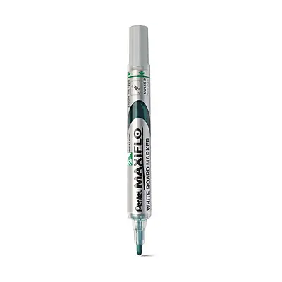 PENTEL MWL5S-A MAXIFLOW WHITEBOARD MARKER BULLET FINE GREEN