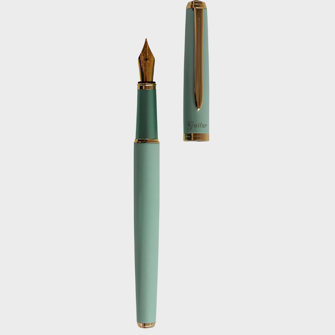 Guitar Fountain Pen Brillante Green