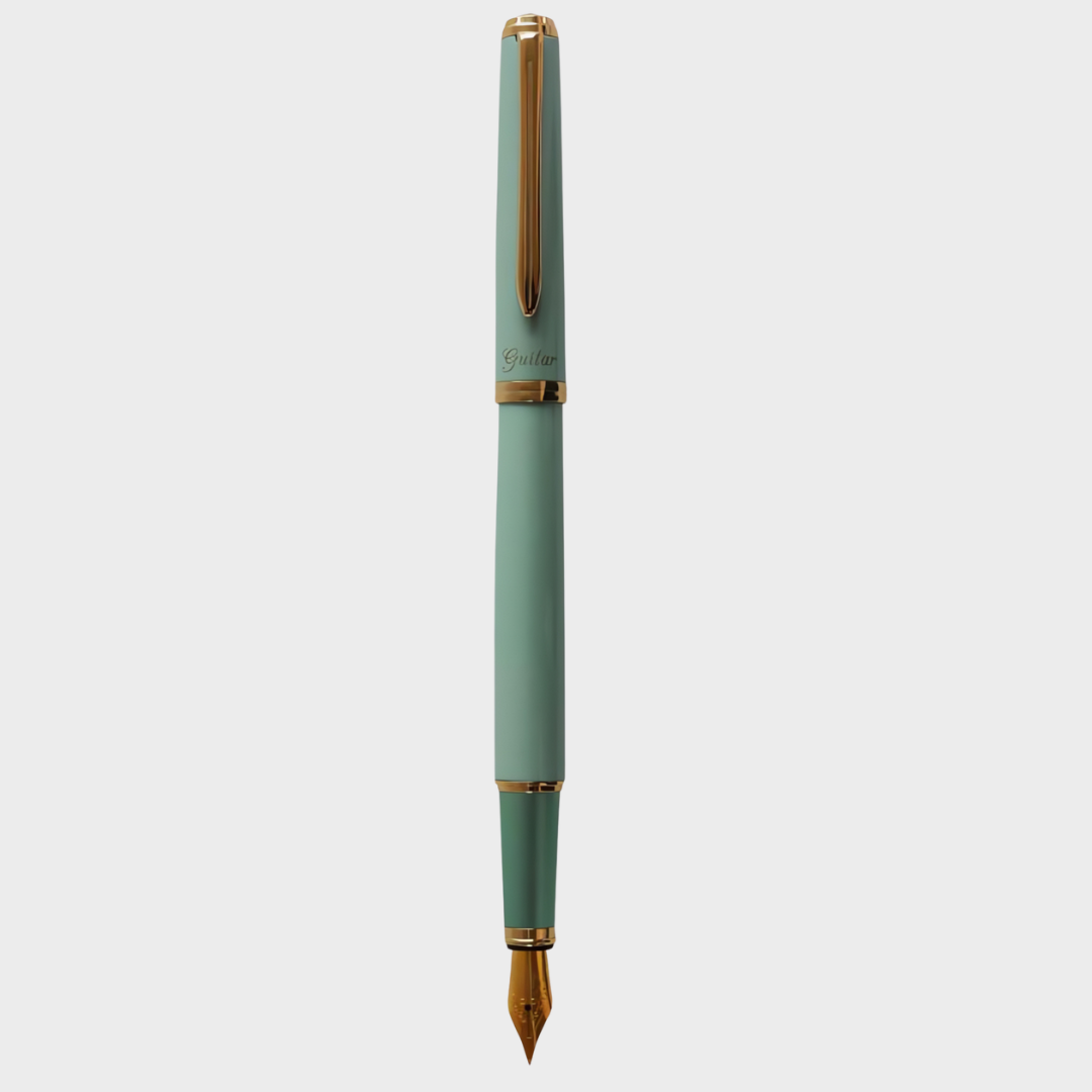 Guitar Fountain Pen Brillante Green