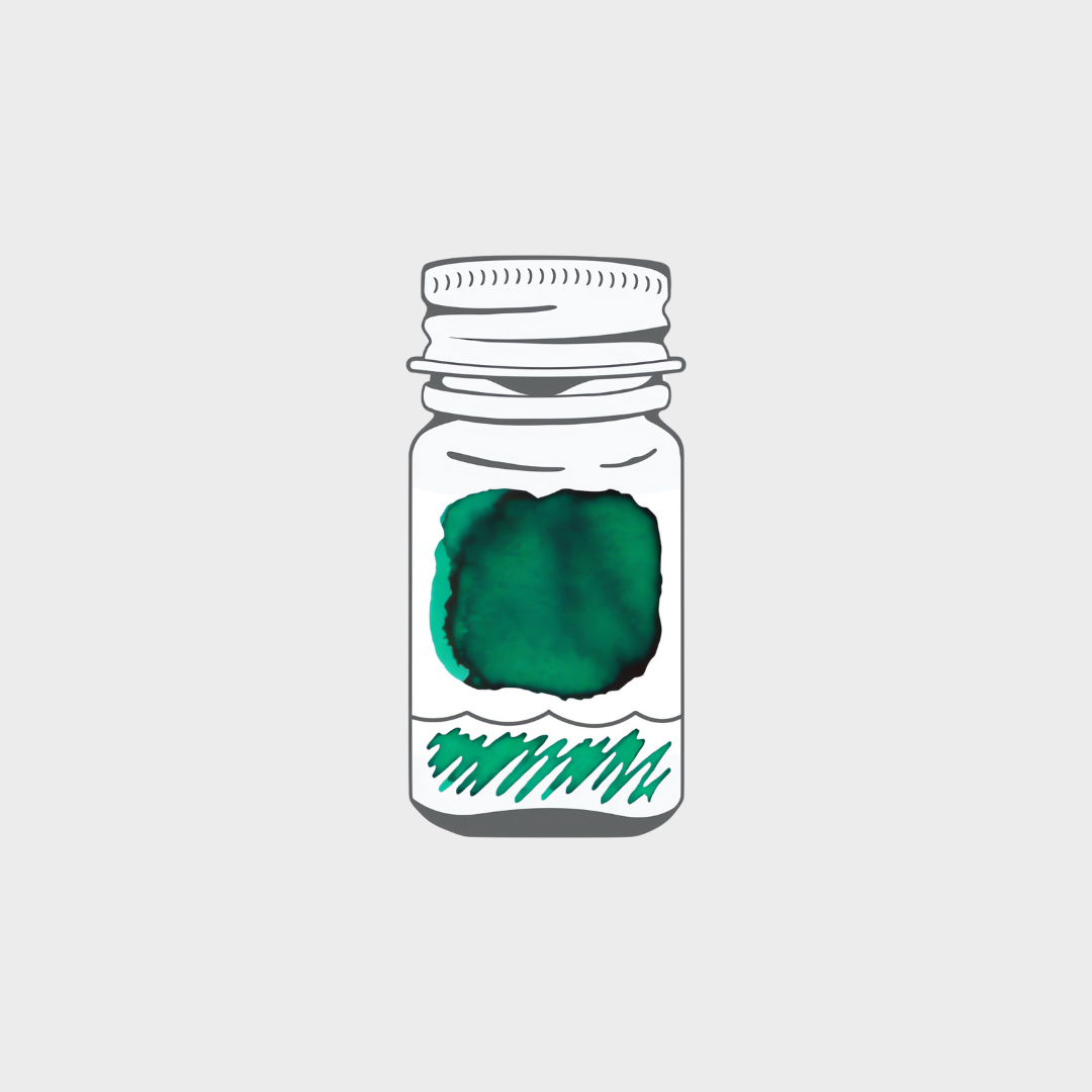 Teranishi Chemical | Ink | 12ml | Guitar | For Fountain Pen | Green