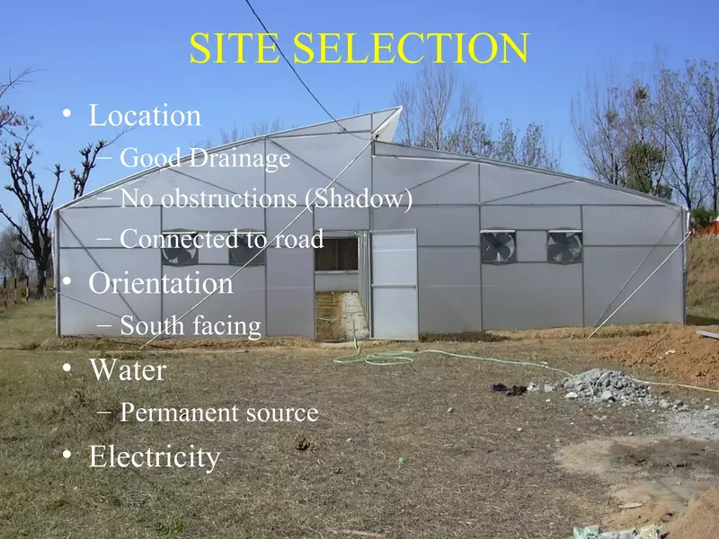 Polyhouse Site Layout & Marking