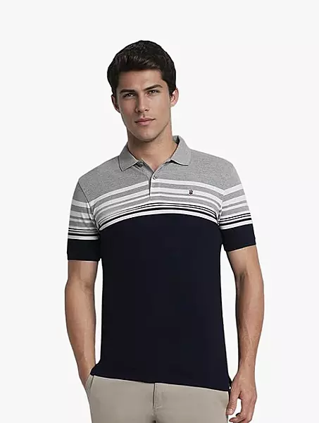 Grey & Black Polo - Test Product
