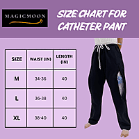 Catheter Leg Bag Pants for Women, Urine Bag Holder Pants with 2 Zippered Side Pockets, Holding 2x2000ml Catheter Bag for Nephrostomy, Foley, Cystostomy, Enterostomy, Urostomy Patients Catheter Leg Bag Pants for Women, Urine Bag Holder Pants with 2 Zippered Side Pockets, Holding 2x2000ml Catheter Bag for Nephrostomy, Foley, Cystostomy, Enterostomy, Urostomy Patients