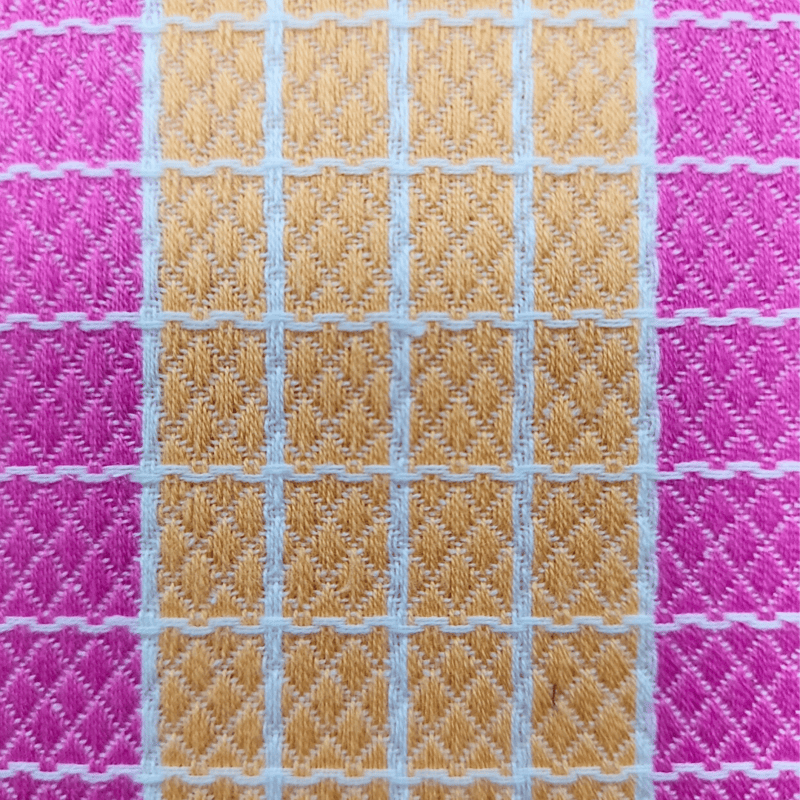 Grid Weave  Towel – Vibrant Edition (Pack of 2)