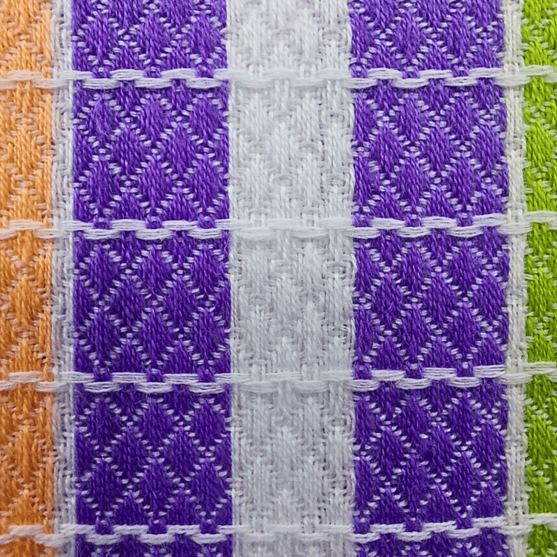 Grid Weave  Towel – Vibrant Edition (Pack of 2)