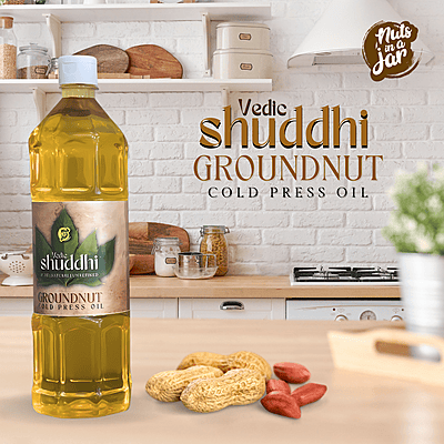 Vedic Shuddhi Groundnut Cold Press Oils 1000ml