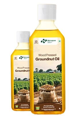 Wood Pressed Groundnut Oil