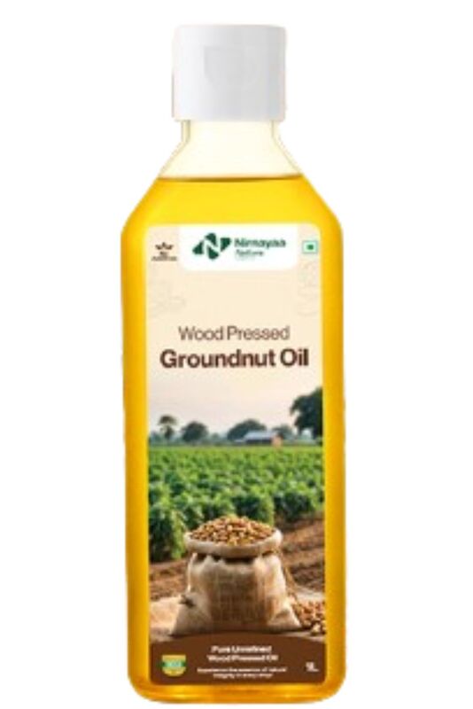 Wood Pressed Groundnut Oil
