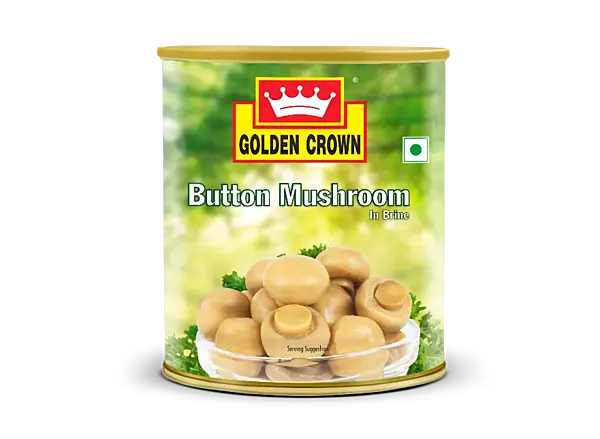 Golden Crown Button Mushroom