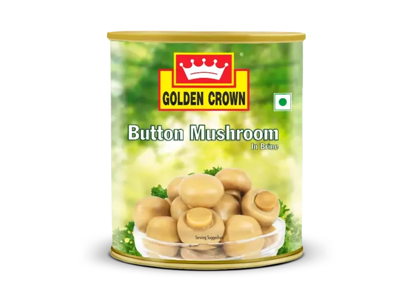 Golden Crown Button Mushroom