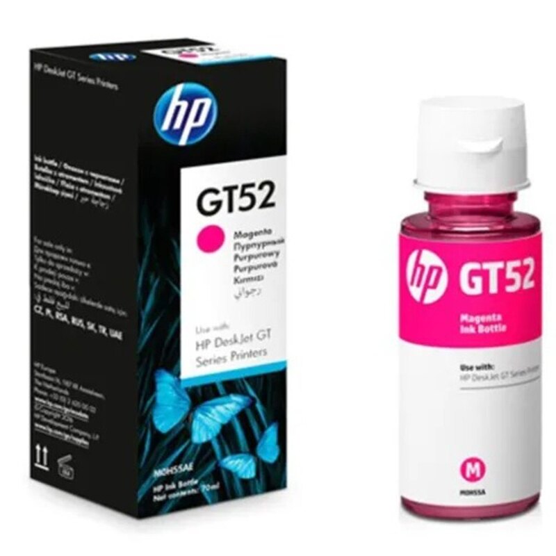 HP GT52 70-ml Magenta Original Ink Bottle