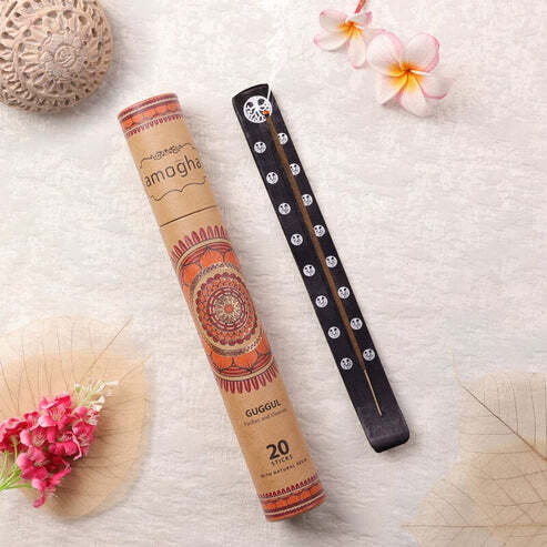 Iris Amogha Masala Incense Sticks with Holder GUGGUL
