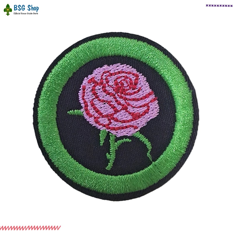 Guide Patrol Emblem Rose