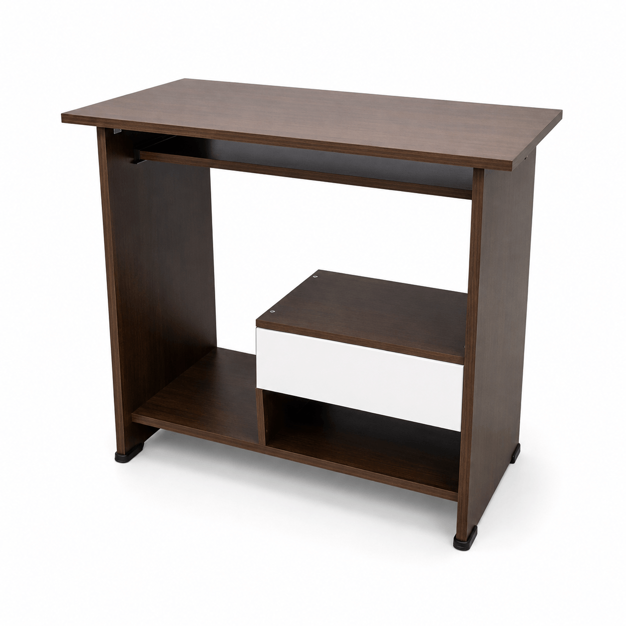 GURU CT-05 Computer Table with Drawer|36X18X30|Choco Maple||Computer/Study Table