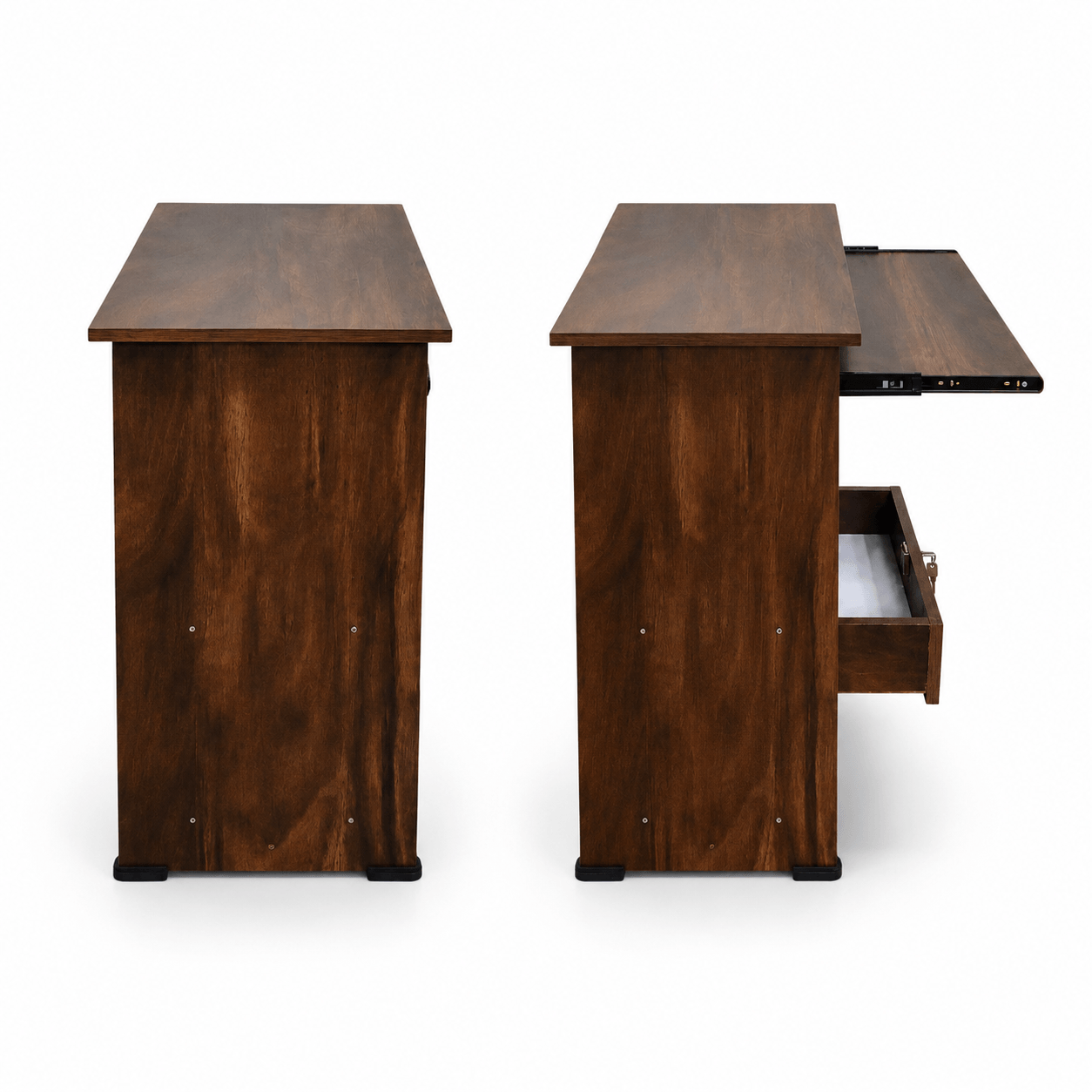 GURU CT-05 Computer Table with Drawer|36X18X30|Walnut||Computer/Study Table