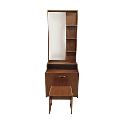 GURU DT-08 Campact Dressing Table||Choco Maple||Dresser