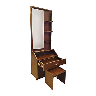 GURU DT-08 Campact Dressing Table||Choco Maple||Dresser