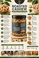Roasted Cashew | Healthyx Zone