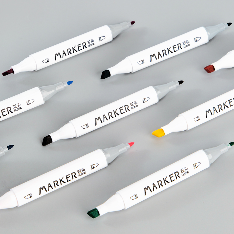 Guangbo Dual Tip Art Markers 48 Colors Set