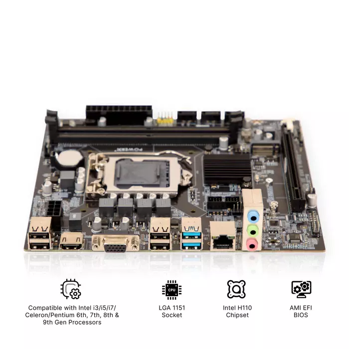 POWERX H110 MOTHERBOARD
