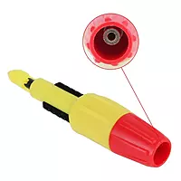 2pcs (1 pair Red and Black) Car Inspection Socket 2mm Multimeter Voltage  Testing Clip