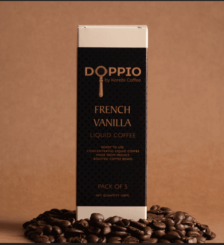 KOREBI DOPPIO FRENCH VANILLA (PACK OF 100) (Pack of 1)