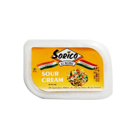Sorico Sour Cream 225g (Pack of 4)