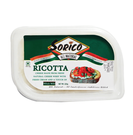 Sorico Ricotta 225g (Pack of 4)