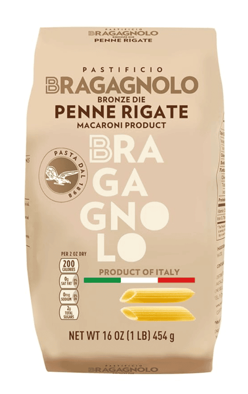 Pastificio Bragagnolo Penne 500g Bronze Die Italian Wheat (Pack of 10)