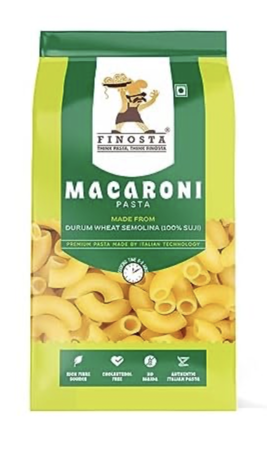 Finosta - Macaroni Pasta, 500 gm (Pack of 1)