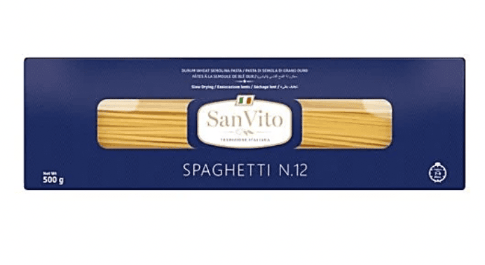 Sanvito - Spaghetti Pasta, 500 gm (Pack of 1)