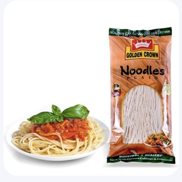 Golden Crown - Hakka Noodles Plain, 1 Kg (Pack of 1)