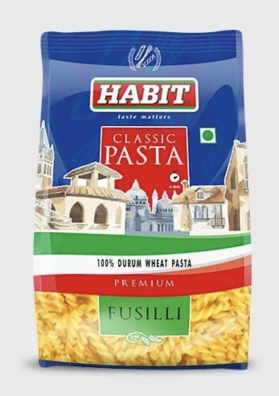 Habit - Fusilli Pasta, 500 gm (Pack of 1)