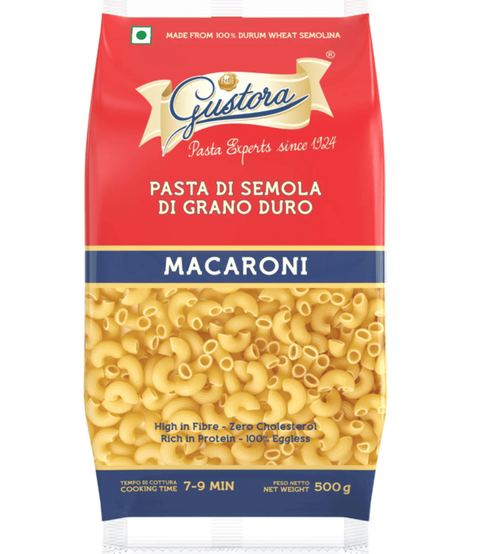 Gustora - Macaroni Pasta, 5 Kg (Pack of 1)
