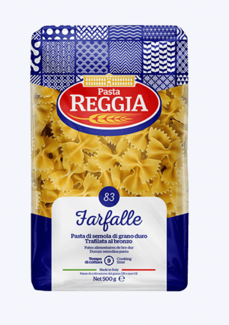 Reggia - Farfalle, 500 gm (Pack of 1)