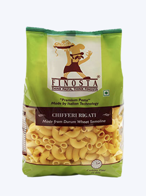 Finosta - Chifferi Rigati Pasta (Macaroni), 500 gm (Pack of 1)