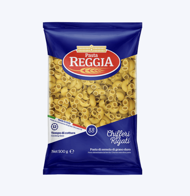 Reggia - Chifferi Rigati, 500 gm (Pack of 1)